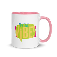 Load image into Gallery viewer, POSITIVE VIBES ONLY! Mug - Premium Mug from The Wishful Fish - Just $20! Shop now at The Wishful Fish