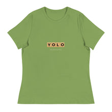 Load image into Gallery viewer, YOLO (You Only Live Once) Women's Relaxed T Shirt - Premium Women's T-Shirts from The Wishful Fish - Just $24! Shop now at The Wishful Fish