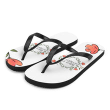 Load image into Gallery viewer, Believe In Yourself Flip-Flops - Premium Flip Flops from The Wishful Fish - Just $21! Shop now at The Wishful Fish