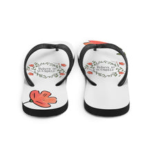 Load image into Gallery viewer, Believe In Yourself Flip-Flops - Premium Flip Flops from The Wishful Fish - Just $21! Shop now at The Wishful Fish