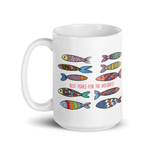 Load image into Gallery viewer, Best FISHES For The Holidays Mug - Premium Mugs from The Wishful Fish - Just $20! Shop now at The Wishful Fish