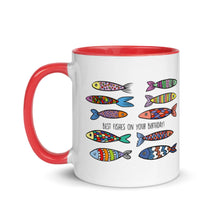 Load image into Gallery viewer, Best FISHES On Your Birthday Mug - Premium Mug from The Wishful Fish - Just $20! Shop now at The Wishful Fish