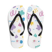 Load image into Gallery viewer, DOODLE Flip Flops - Premium Flip Flops from The Wishful Fish - Just $21! Shop now at The Wishful Fish