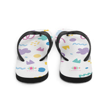 Load image into Gallery viewer, DOODLE Flip Flops - Premium Flip Flops from The Wishful Fish - Just $21! Shop now at The Wishful Fish