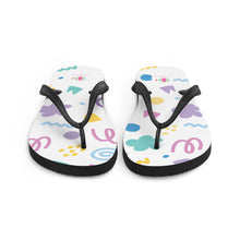 Load image into Gallery viewer, DOODLE Flip Flops - Premium Flip Flops from The Wishful Fish - Just $21! Shop now at The Wishful Fish