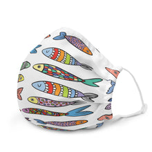 Load image into Gallery viewer, FISHY FUN Face Mask - Premium Face Mask from The Wishful Fish - Just $20! Shop now at The Wishful Fish
