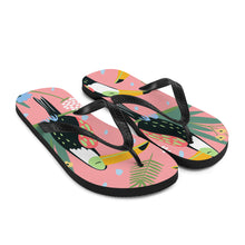 Load image into Gallery viewer, Flip Flops Toucan Sizes S-L - Premium Flip Flops from The Wishful Fish - Just $21! Shop now at The Wishful Fish