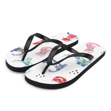 Load image into Gallery viewer, KITTY KAT Flip Flops - Premium Flip Flops from The Wishful Fish - Just $21! Shop now at The Wishful Fish