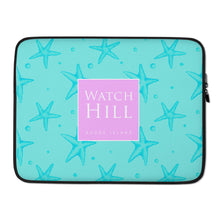 Load image into Gallery viewer, Watch Hill, RI Starfish Laptop Sleeve - Premium Laptop Sleeve from The Wishful Fish - Just $24! Shop now at The Wishful Fish