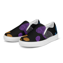 Load image into Gallery viewer, "Paw Prints" Unisex Slip-On Canvas Shoes  Sizes 5-13 - Premium Slip On Shoes from The Wishful Fish - Just $56.95! Shop now at The Wishful Fish