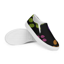 Load image into Gallery viewer, "Paw Prints" Unisex Slip-On Canvas Shoes  Sizes 5-13 - Premium Slip On Shoes from The Wishful Fish - Just $56.95! Shop now at The Wishful Fish