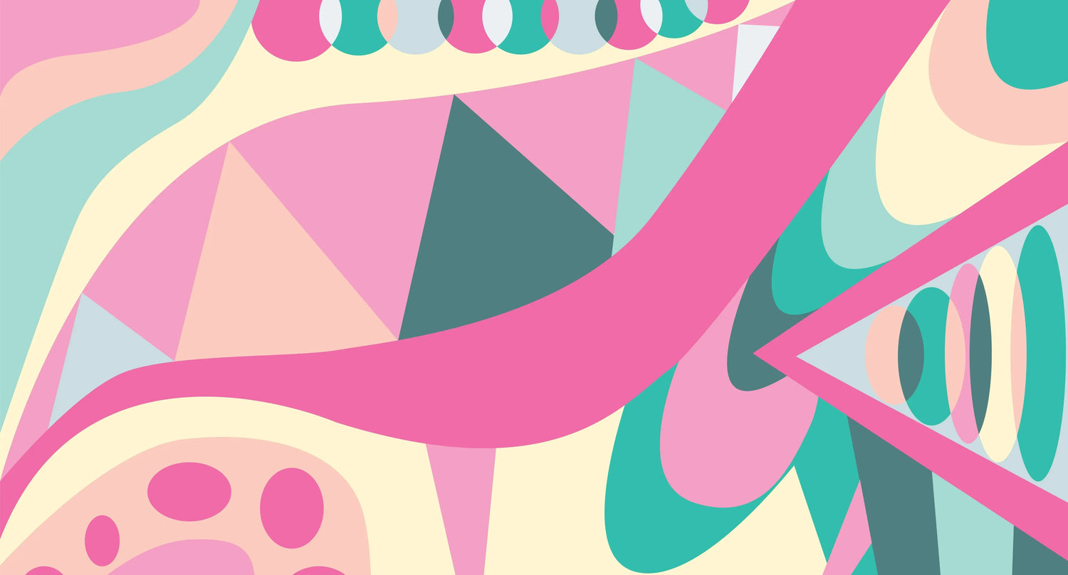 Pink and Green Twist Collection | The Wishful Fish