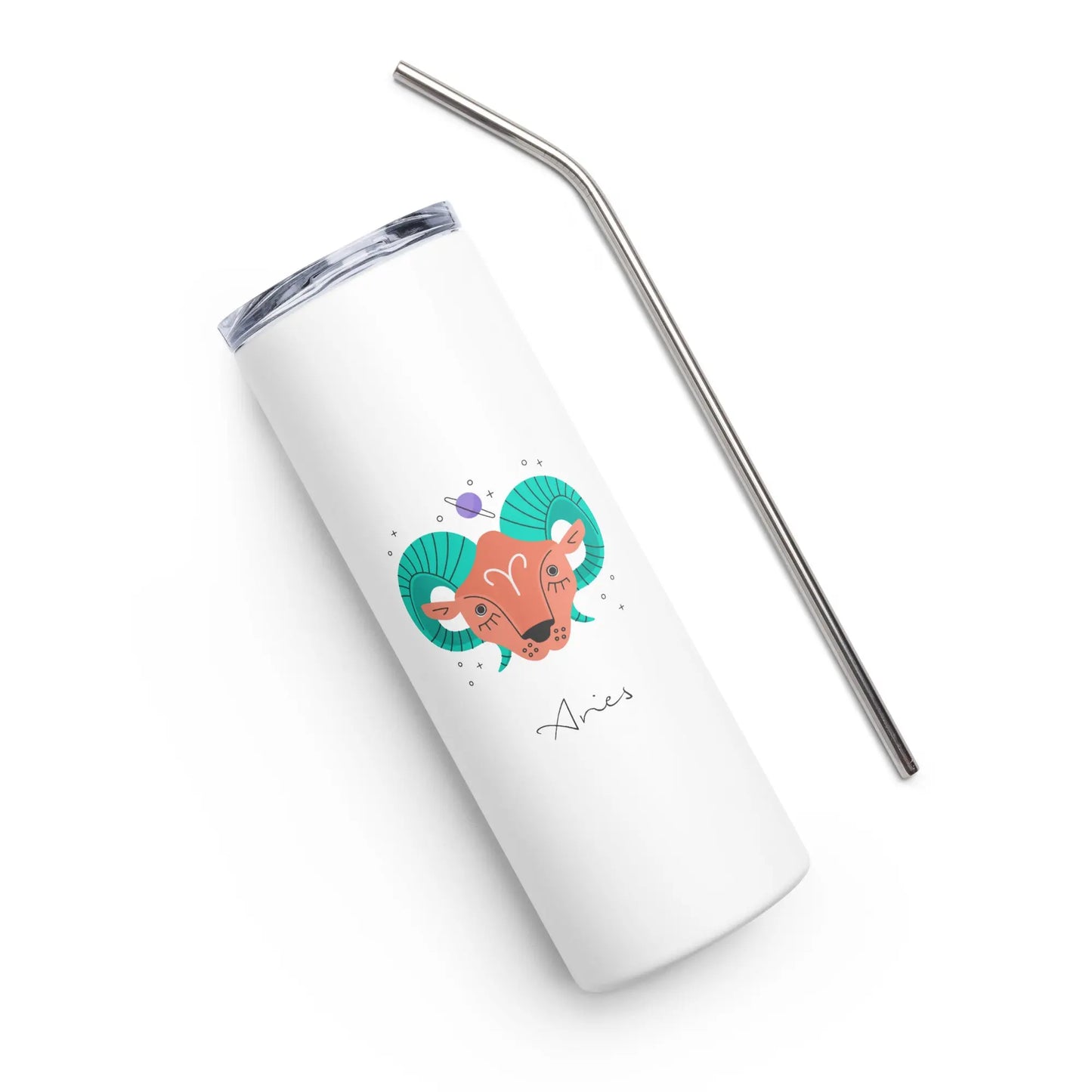 ARIES Zodiac Tumbler - Premium Tumbler from The Wishful Fish - Just $28! Shop now at The Wishful Fish