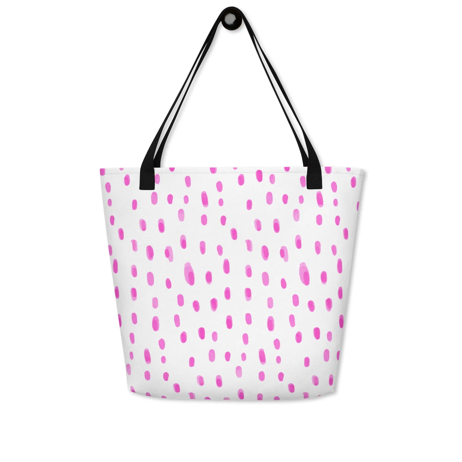 BEACH FLOWERS Large Tote Bag - Premium Tote Bag from The Wishful Fish - Just $40! Shop now at The Wishful Fish