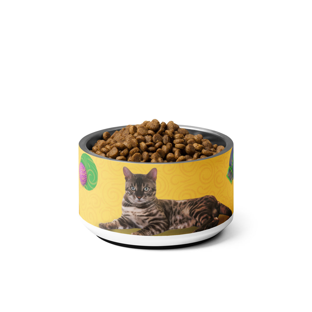 BENGAL CAT Pet Bowl - Premium Pet Bowl from The Wishful Fish - Just $37! Shop now at The Wishful Fish