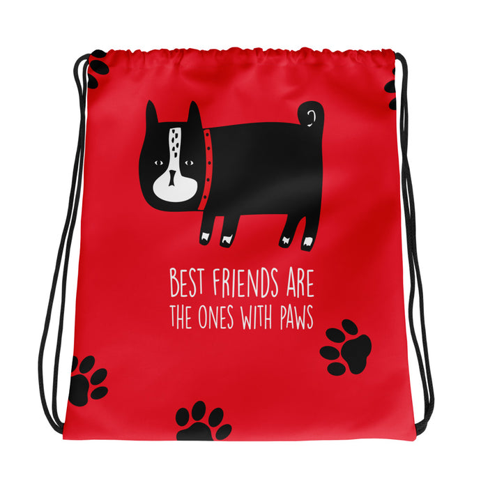 BEST FRIENDS Drawstring Bag - Premium Drawstring Bag from The Wishful Fish - Just $23! Shop now at The Wishful Fish