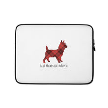 Load image into Gallery viewer, BEST FRIENDS Scotty Laptop Sleeve - Premium Laptop Sleeve from The Wishful Fish - Just $29! Shop now at The Wishful Fish
