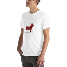 Load image into Gallery viewer, BEST FRIENDS Scotty Unisex T Shirt - Premium T Shirt from The Wishful Fish - Just $28! Shop now at The Wishful Fish
