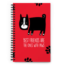 Load image into Gallery viewer, BEST FRIENDS Spiral Notebook - Premium Spiral Notebook from The Wishful Fish - Just $18! Shop now at The Wishful Fish
