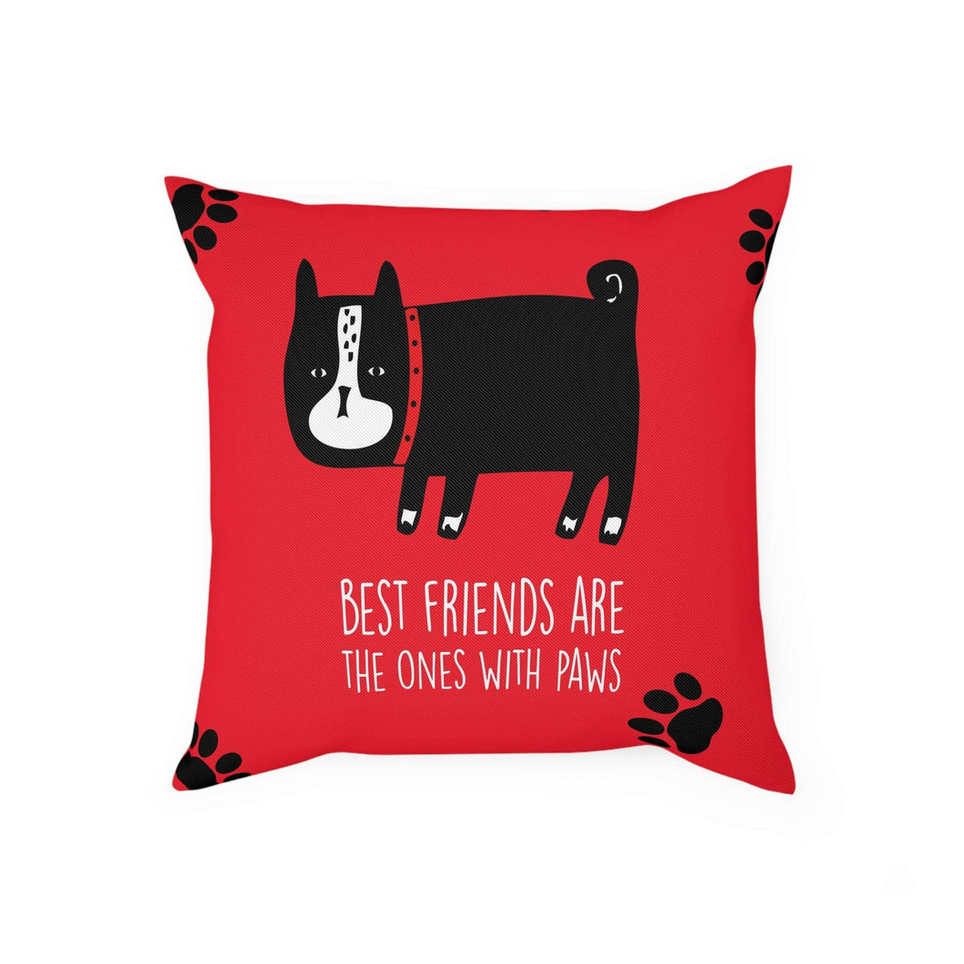 BEST FRIENDS Throw Pillow - Premium Throw Pillow from The Wishful Fish - Just $22! Shop now at The Wishful Fish