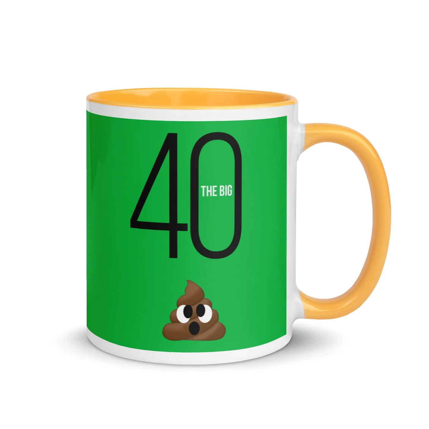BIG 40 Birthday Poop Mug - Premium Mug from The Wishful Fish - Just $20! Shop now at The Wishful Fish