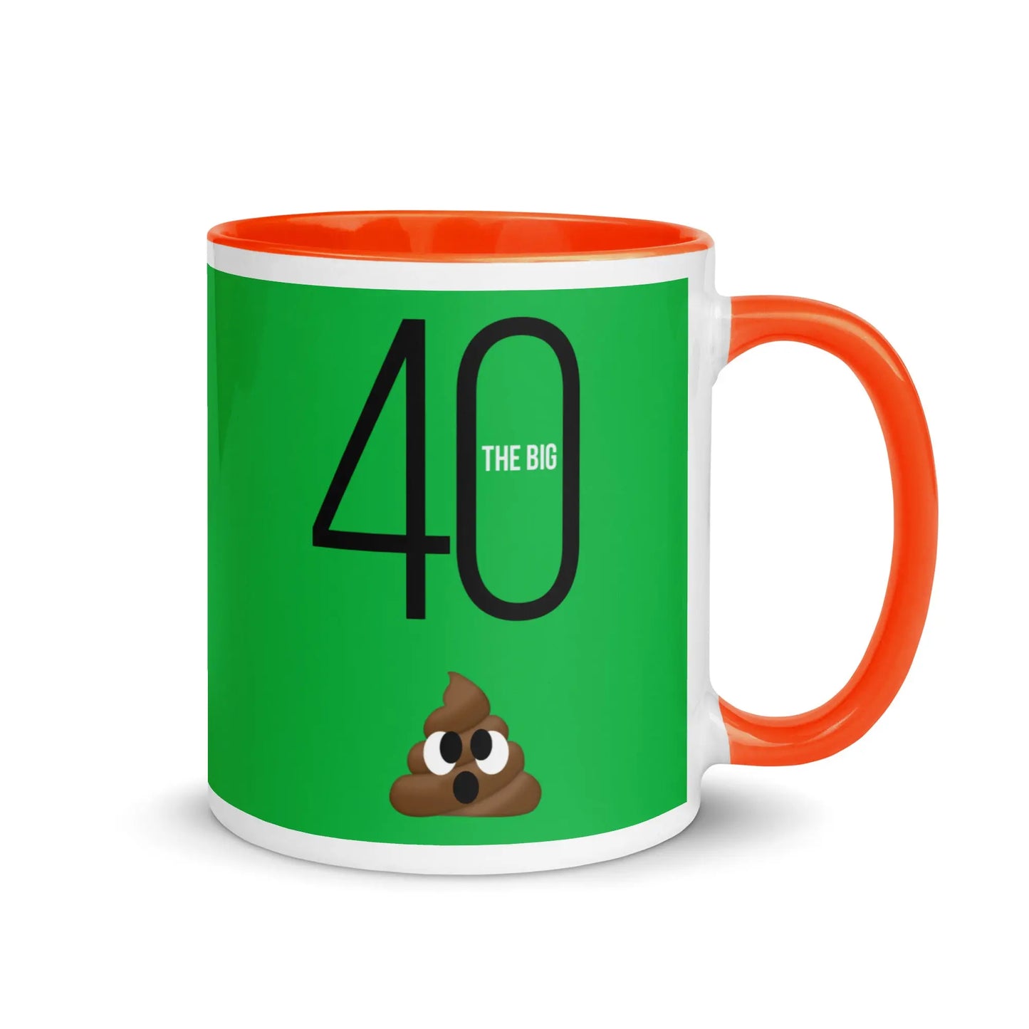 BIG 40 Birthday Poop Mug - Premium Mug from The Wishful Fish - Just $20! Shop now at The Wishful Fish