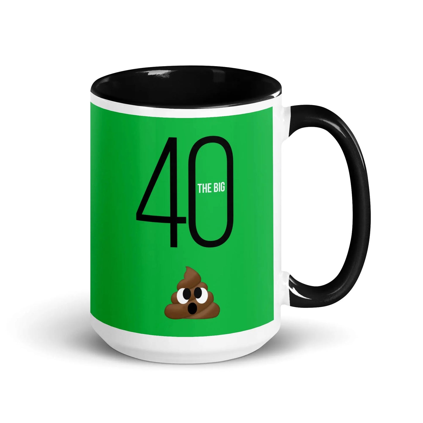 BIG 40 Birthday Poop Mug - Premium Mug from The Wishful Fish - Just $20! Shop now at The Wishful Fish