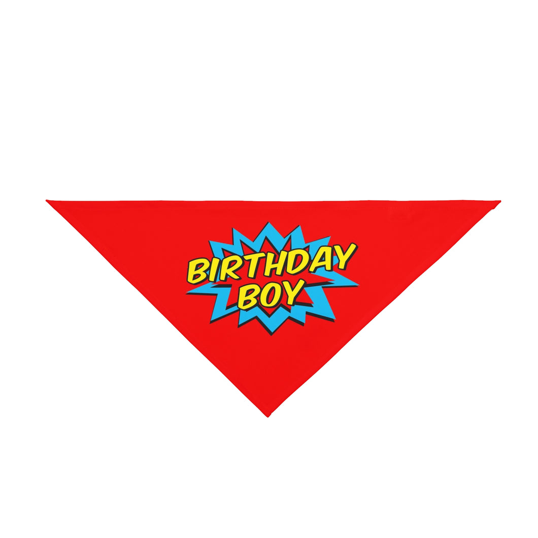 BIRTHDAY BOY Pet Bandana - Premium Pet Bandana from The Wishful Fish - Just $22! Shop now at The Wishful Fish