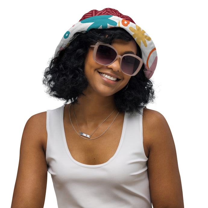 BOTANICAL Reversible Bucket Hat - Premium Bucket Hat from The Wishful Fish - Just $29! Shop now at The Wishful Fish