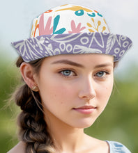 Load image into Gallery viewer, BOTANICAL Reversible Bucket Hat - Premium Bucket Hat from The Wishful Fish - Just $28! Shop now at The Wishful Fish
