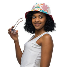 Load image into Gallery viewer, BOTANICAL Reversible Bucket Hat - Premium Bucket Hat from The Wishful Fish - Just $29! Shop now at The Wishful Fish
