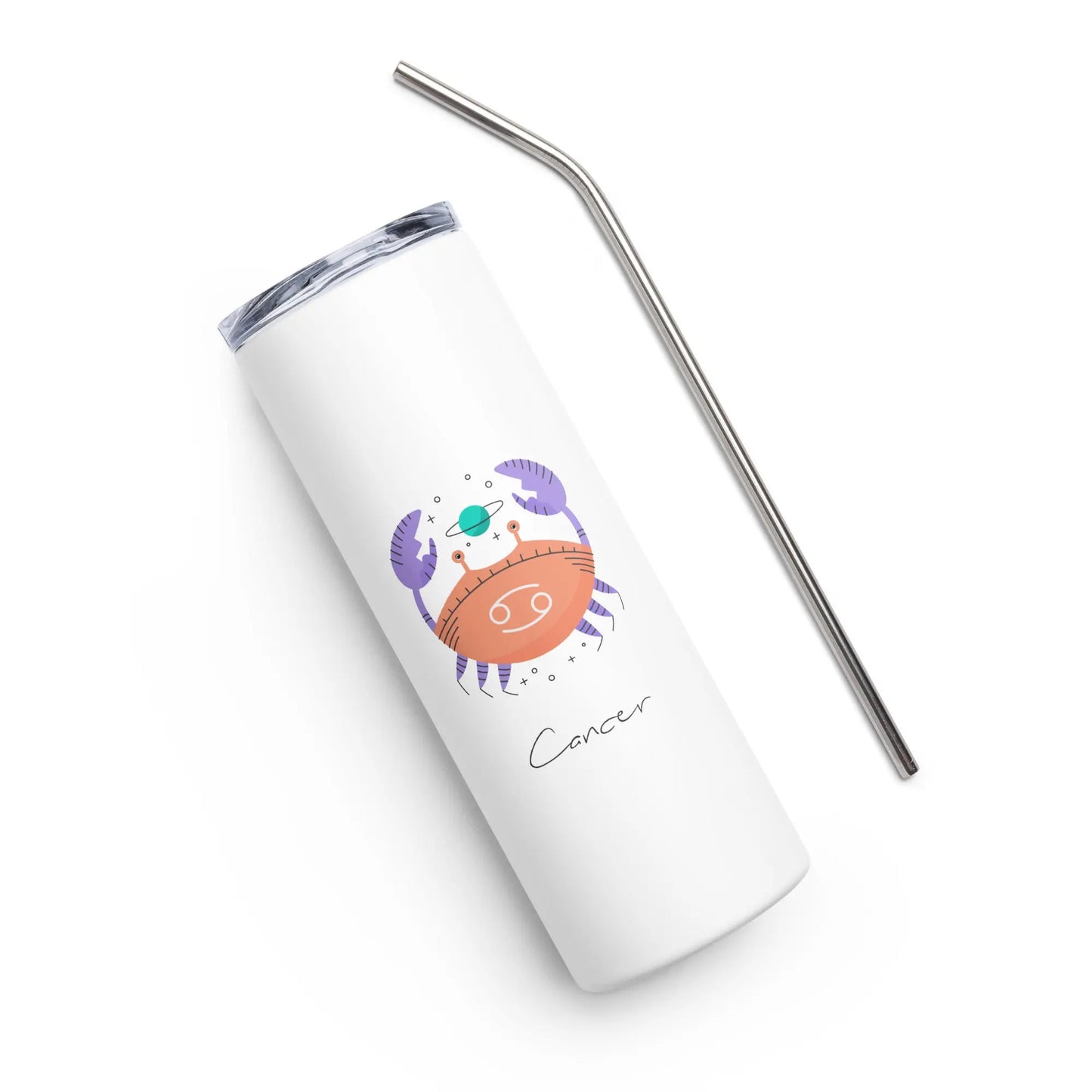 CANCER Zodiac Tumbler - Premium Tumbler from The Wishful Fish - Just $28! Shop now at The Wishful Fish