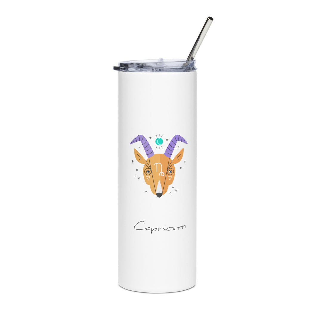 CAPRICORN Zodiac Tumbler - Premium Tumbler from The Wishful Fish - Just $28! Shop now at The Wishful Fish