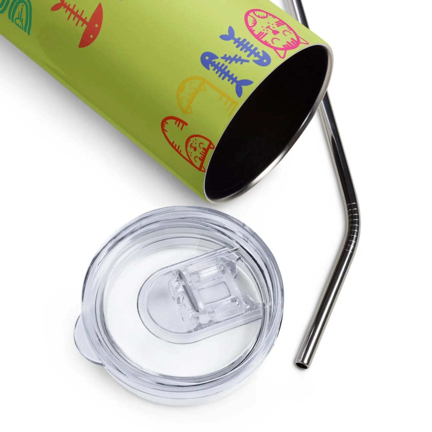 CAT VIBES ONLY Stumbler Tumbler  - Premium Stainless Steel Tumbler from The Wishful Fish - Just $29! Shop now at The Wishful Fish