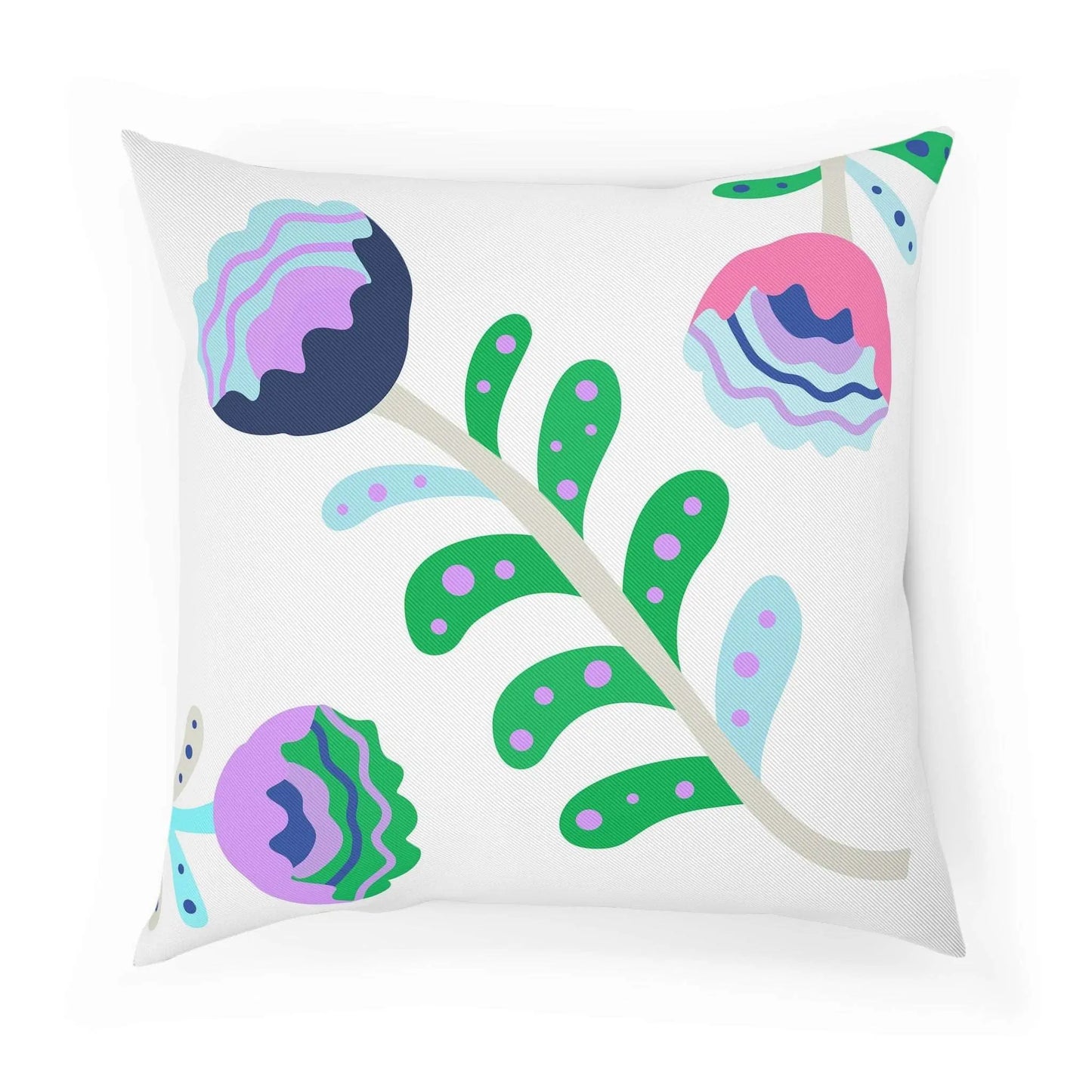 CHICHI BLOOMS Throw Pillow - Premium Throw Pillow from The Wishful Fish - Just $22! Shop now at The Wishful Fish