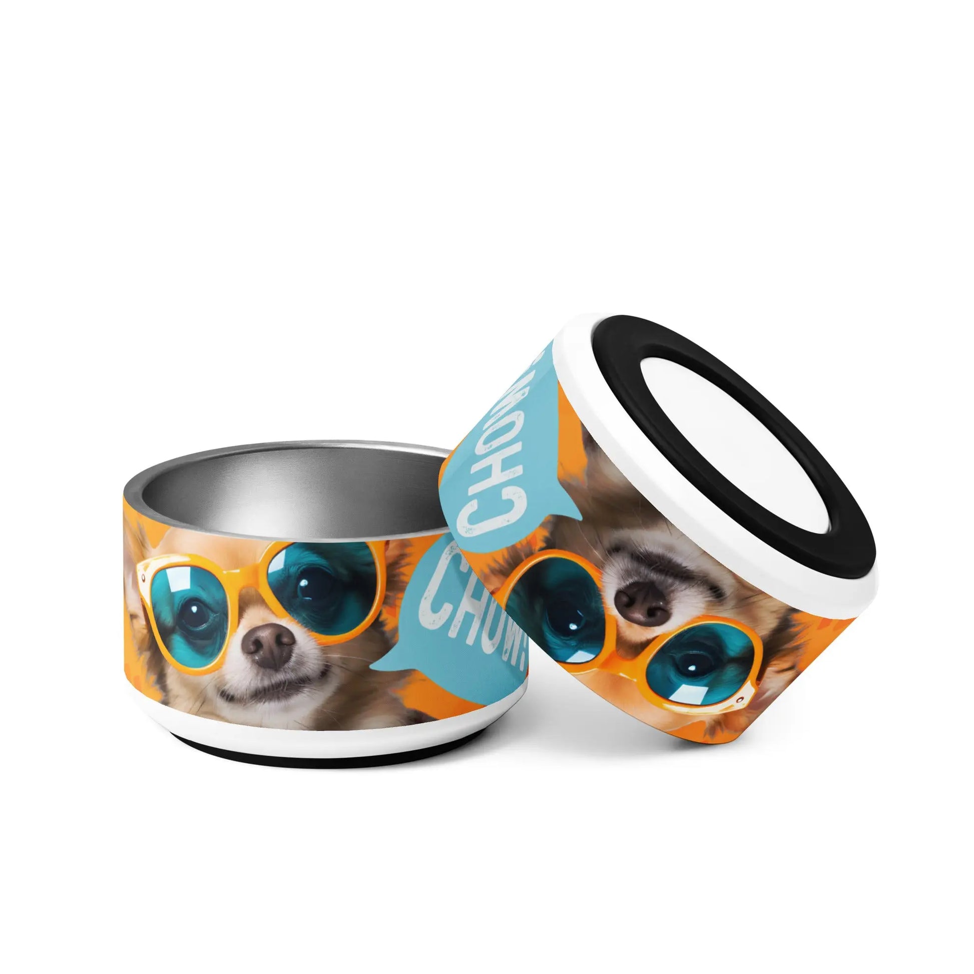 CHOW DOWN! Pet Bowl - Premium Pet Bowl from The Wishful Fish - Just $37! Shop now at The Wishful Fish