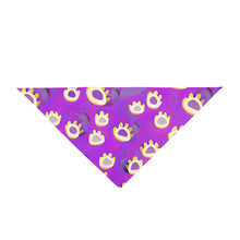 Load image into Gallery viewer, COLORFUL PAW PRINTS Pet Bandana - Premium Pet Bandana from The Wishful Fish - Just $22! Shop now at The Wishful Fish
