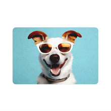 Load image into Gallery viewer, COOL DUDE Pet Bowl Mat - Premium Pet Bowl Mat from The Wishful Fish - Just $28! Shop now at The Wishful Fish
