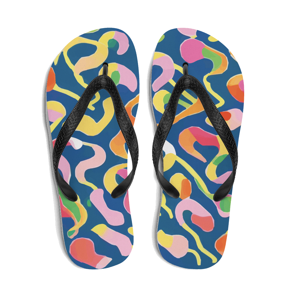 COOL SUMMER Flip Flops - Premium Flip Flops from The Wishful Fish - Just $21! Shop now at The Wishful Fish