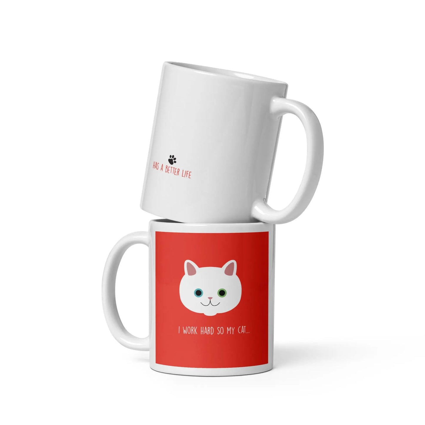 CUTE CAT Collection Set of 5 Mugs - Premium Mugs from The Wishful Fish - Just $65! Shop now at The Wishful Fish