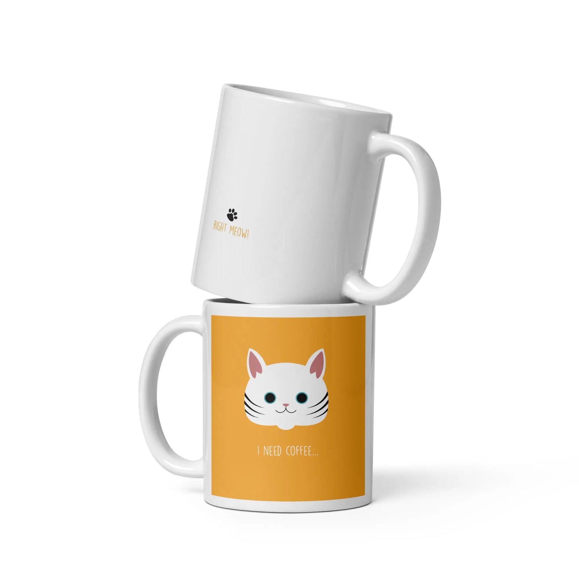 CUTE CAT Collection Set of 5 Mugs - Premium Mugs from The Wishful Fish - Just $65! Shop now at The Wishful Fish