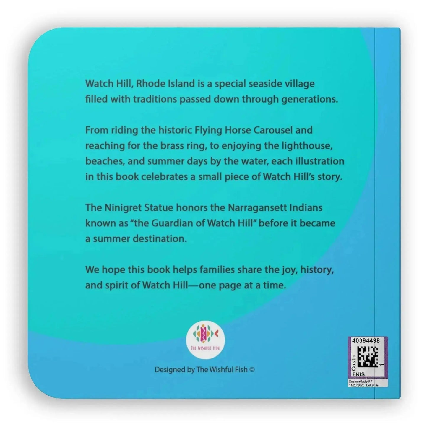 Watch Hill, RI Children's Book — A Seaside Story to Share! The Wishful Fish