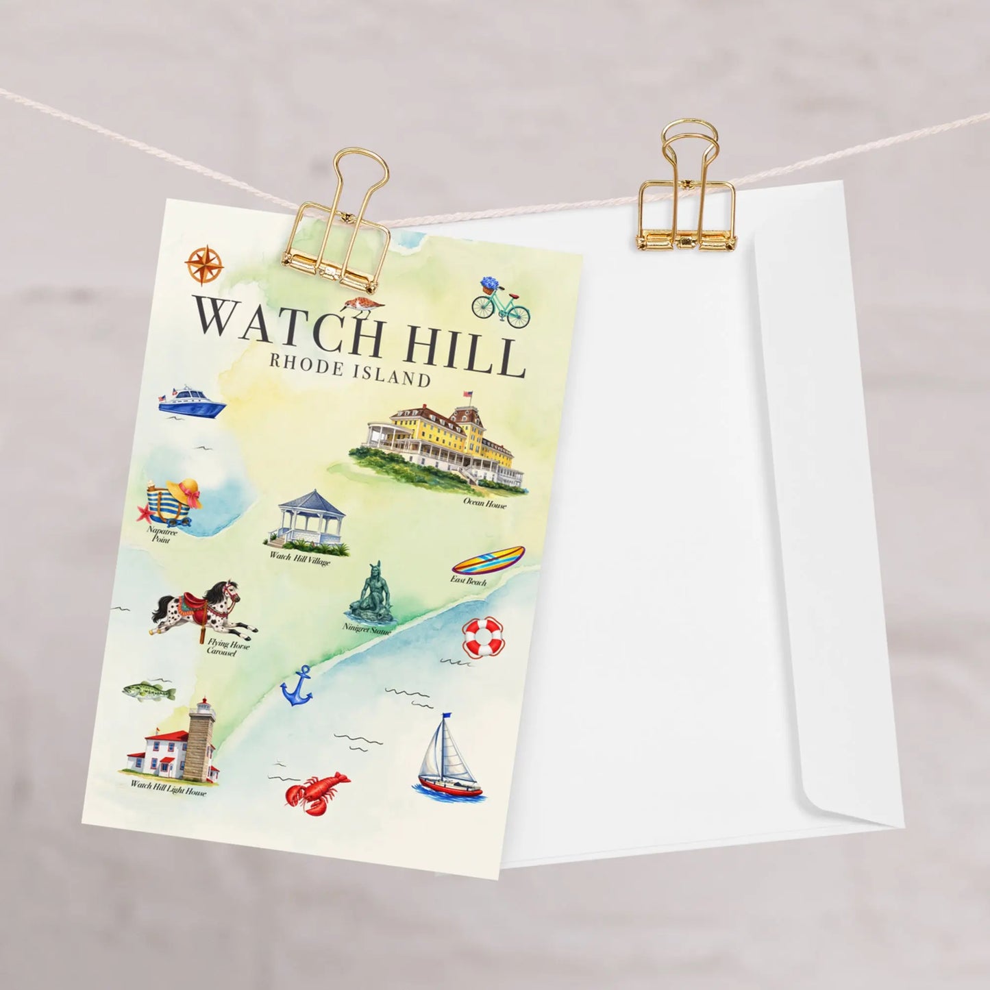 A Thoughtful Way to Share Watch Hill. SHOP Now at The Wishful Fish