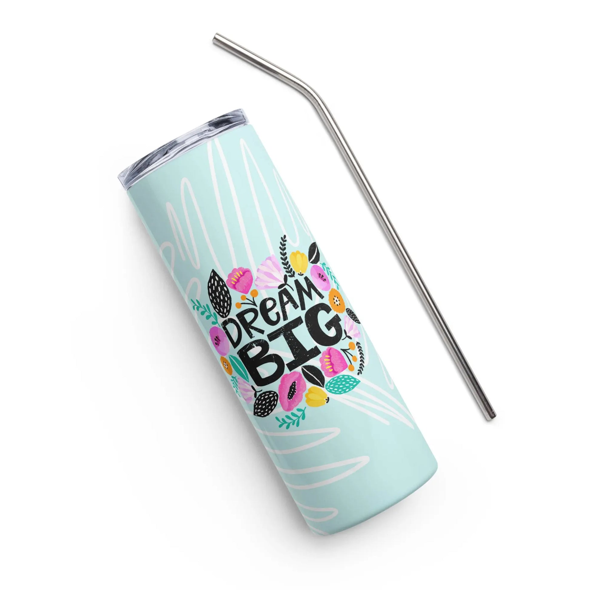 DREAM BIG Stumbler Tumbler  - Premium Stainless Steel Tumbler from The Wishful Fish - Just $29! Shop now 