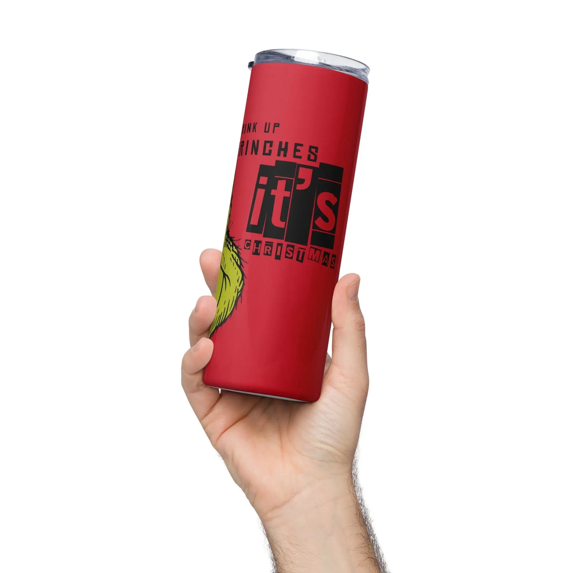 DRINK UP GRINCHES Stumbler Tumbler - Premium Tumbler from The Wishful Fish - Just $28.50! Shop now at The Wishful Fish