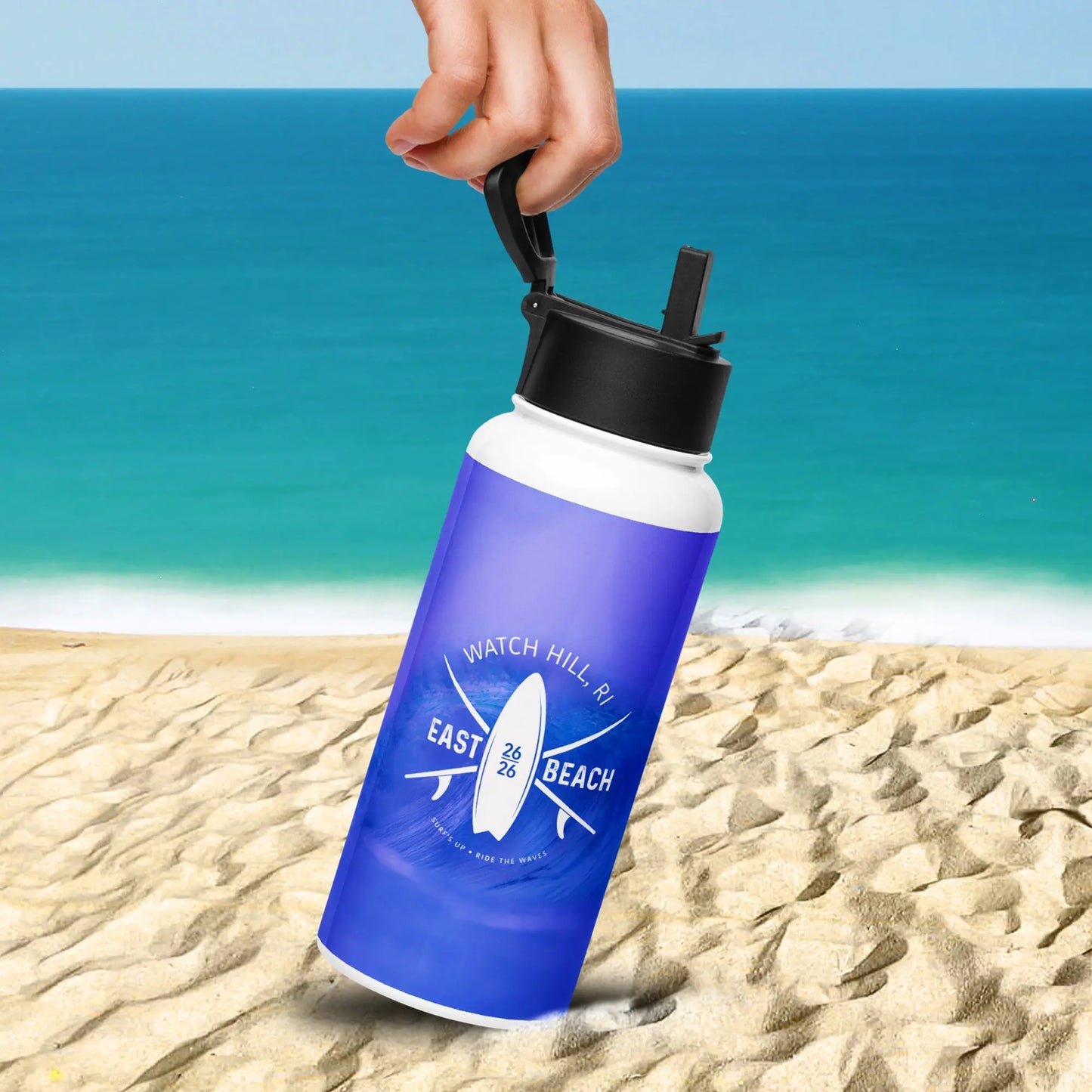 Built for Beach Days and Beyond double-Walled Stainless Steel. SHOP Now at The Wishful Fish