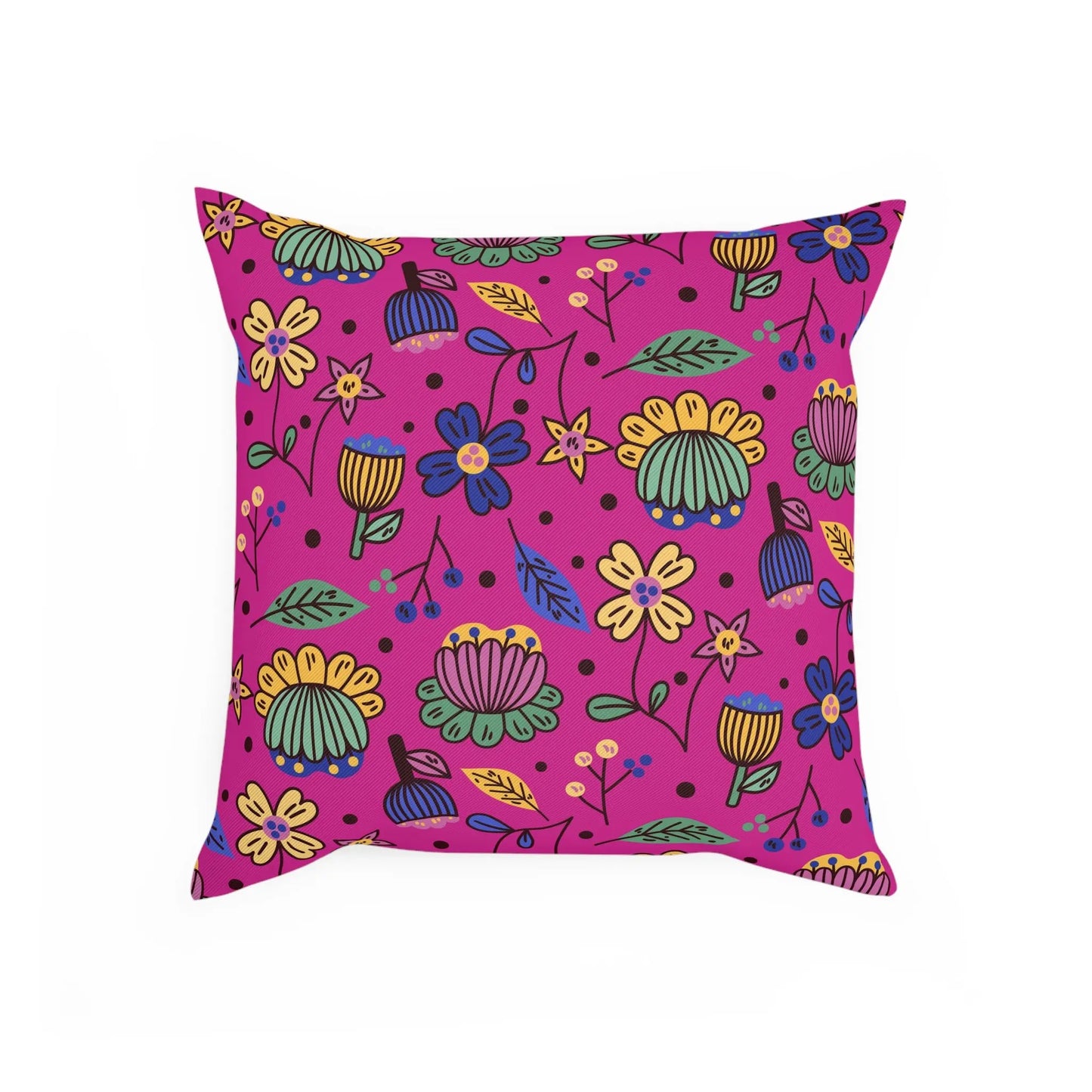 FIELD FLOWERS Throw Pillow - Premium Throw Pillow from The Wishful Fish - Just $22! Shop now at The Wishful Fish