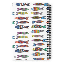 Load image into Gallery viewer, FISHY FUN Spiral Notebook - Premium Spiral Notebook from The Wishful Fish - Just $18! Shop now at The Wishful Fish
