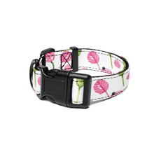 Load image into Gallery viewer, FLOWERS Cat or Dog Pet collar - Premium Pet Collar from The Wishful Fish - Just $21! Shop now at The Wishful Fish
