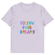 Load image into Gallery viewer, FOLLOW YOUR DREAMS T Shirt - Premium T Shirt from The Wishful Fish - Just $24! Shop now at The Wishful Fish
